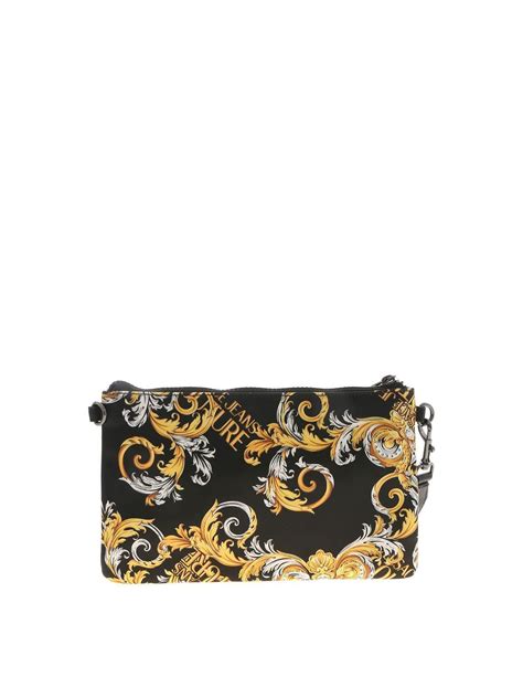 versace jeans clutch bag